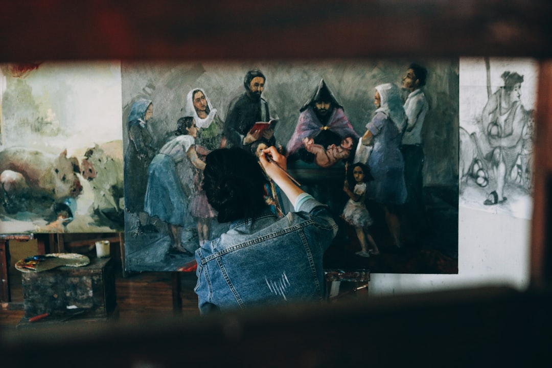 A Modern High End Photorealistic Image Depicting A Diverse Group Of Students Working Together At A