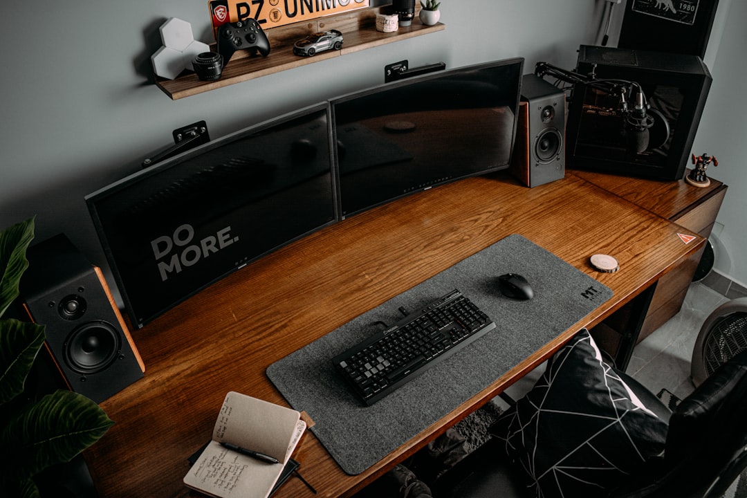 A Modern High End Photorealistic Image Depicting A Clean Workspace With A Laptop Financial Docume